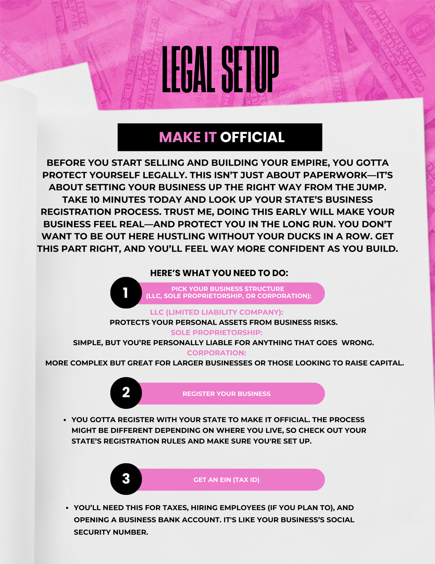 Booked,Branded, & Banked E-Book 💰💖